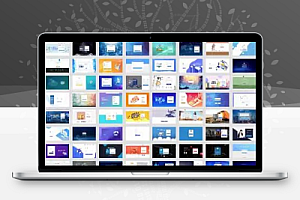 网页登陆界面PSD模板86款