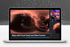 AE/PR插件-梦幻星云火焰抽象多彩背景生成器 Mettle Flux v1.15 支持系统Win/Mac