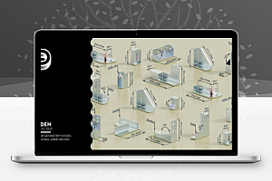 Blender模型尺寸测量标注动画插件 Geometry Nodes Dimensions System V4.4