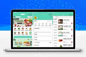 社区团购小程序+界面diy+分销+附近团长+供应商+拼团+菜谱+秒杀+预售+配送+直播