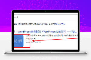 WordPress原创插件:搜索引擎抓取首图seo图片