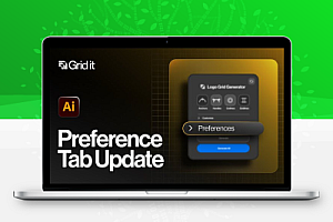 Logo Grid Generator Pro 2.1品牌标志设计辅助线分割黄金比例标准制图汉化版 Win/Mac