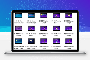 清华附小英语人教版1-6年级(总310课)