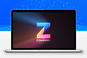 AE扫光Logo片头动画模板 Logo Animation