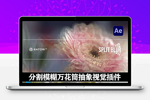 中文汉化-AE/PR插件|万花筒分割模糊迷幻视觉特效 Split Blur v1.3.2 Win/Mac