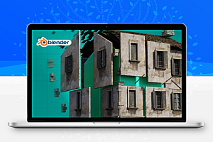 Blender插件|建筑楼房自动生成器 Auto-Building v1.2.7 + Assets预设